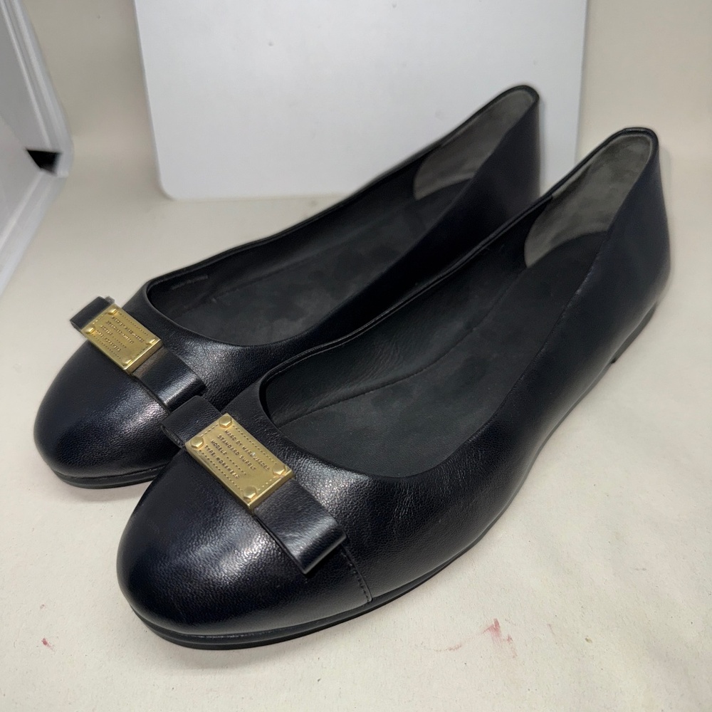 Marc by Marc Jacobs Tuxedo Black Ballet Flats Size 38